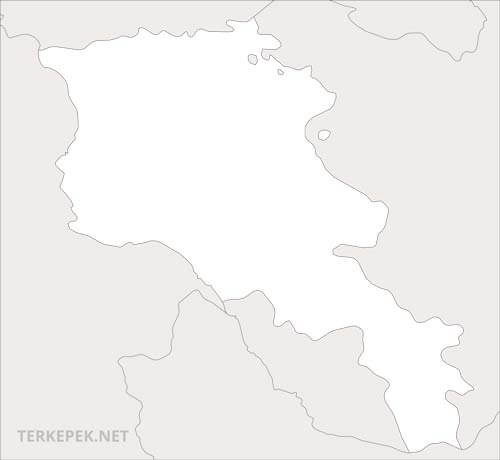 Örményország vaktérkép